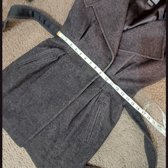 A/X Armani Exchange Charcoal Belted Jacket - Picture 2 of 15